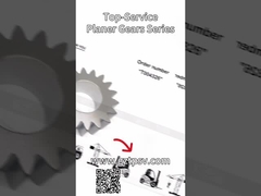 Schwarzer Stahlbaugräber für den Fahr- oder Schwingplanetenantrieb mit Hydraulikantrieb