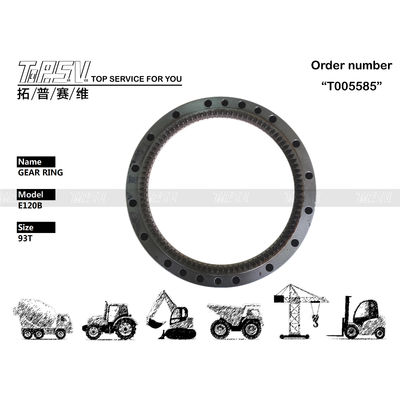 E120B Baggerfahrzeug-Innenringgetriebe 099-0206 zur Maschinenreparatur