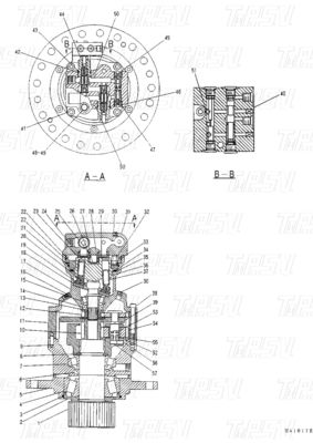 Premium-Gravator-Swing-Antriebsmotor mit modernisiertem Planetenreduktor