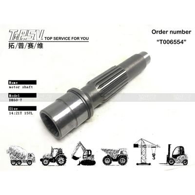 XKAY-00565 Schwarz Andere R60-7 Baggerfahrt Motorwelle Ansicht Bild für hohe Haltbarkeit in der Schwerlast