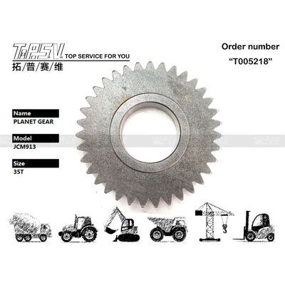 Schwarze Farbe JCM913 Baggerfahrt 1 Stufe Planetengießung mit Wärmebehandlung und Schmiedetechnik
