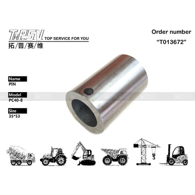 Wärmebehandlung PC40-8 Bagger Fahrt 2 Stufe Getriebe Pin für Energie Bergbau und Bagger Übertragungssystem