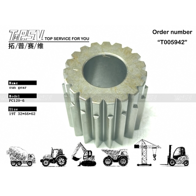 PC120-6 Bagger Fahrantrieb 2-stufiges Sonnenradgetriebe in Schwerlastbauweise
