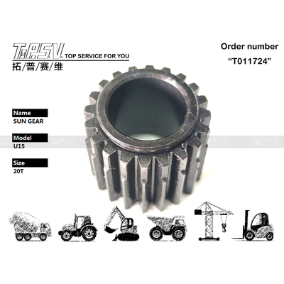 KX15 Bagger Fahrantrieb 2-stufiges Sonnenrad Teile Hydraulikmotor Antrieb