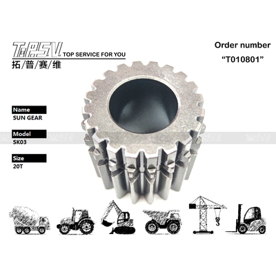 SK03 Bagger Schwenkgetriebe 2-stufiges Sonnenrad mit hoher Haltbarkeit Bild anzeigen