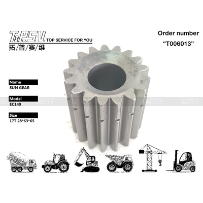 XKAH-01217 Hochbelastbarer EC140B Bagger Fahrantrieb 2-stufiger Sonnenradantriebsmotor für Schwerlastaufgaben