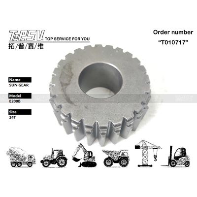 096-0583 Gebrauchtmaschinen für Baggermaschinen E200B Baggerfahrt 2 Stufe Sonnengetriebe in Farbe Schwarz