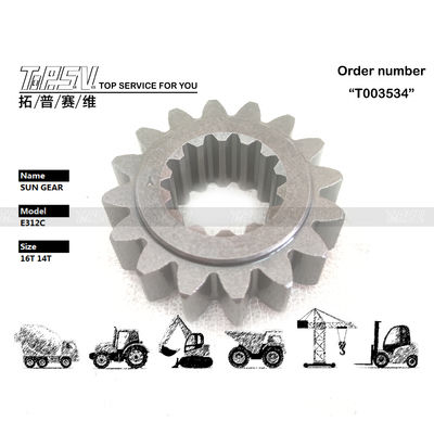 191-2611 Kompatibel mit verschiedenen E312D Bagger Schwenkgetriebe 1-Stufen-Sonnengrad-Modellen Bagger Reduziergetriebe Teile Transportverpackung versiegeltem Beutel