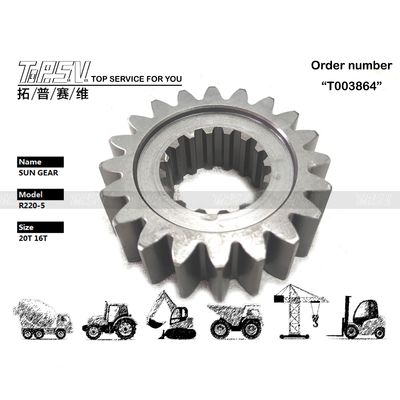 XKAQ-00010 Hochpräzisions-R220-5-Bagger-Schwenkgetriebe-Motor-Teile in versiegeltem Beutel für Transportverpackung