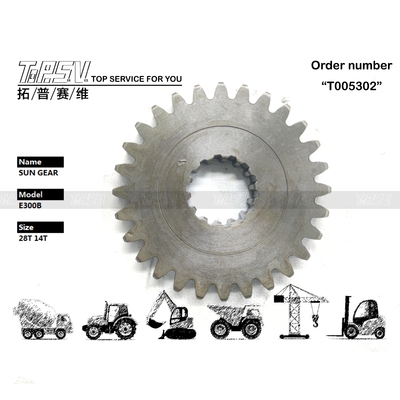 Teile von Reduziergetrieben für Bagger aus Stahl R300-5 für Energiegewinnung und Dauermaterial