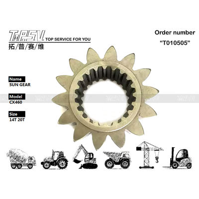 Abhängig von der Größe CS460 Bagger Schwenkgetriebe 1-stufiges Sonnenrad für hochbelastbares Baggergetriebesystem