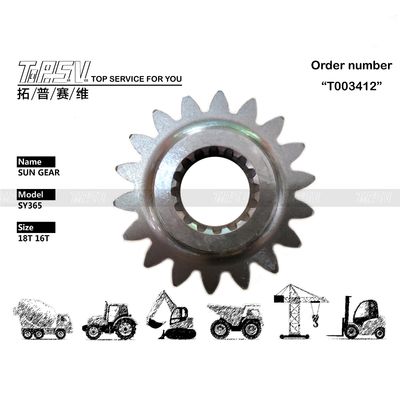 Einfache Installation Schwarz CLG936 Bagger Schwing 1 Stufe Sonnenräder Bagger Getriebesystem in Schwarz