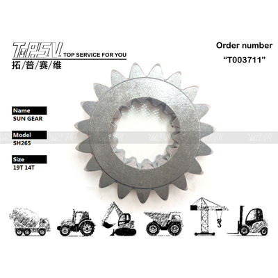 Zuverlässiger Baggerantriebsmotor für SH265 Bagger Swing 1 Stufe Sonnenräder Getriebe System hängt von der Größe ab