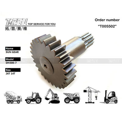 K9000802 Wartung von Getriebeöl für DH300-7 Bagger Reisen 1. Stufe Sonnengetriebe hängt von Größe und verschiedenen Modellen ab