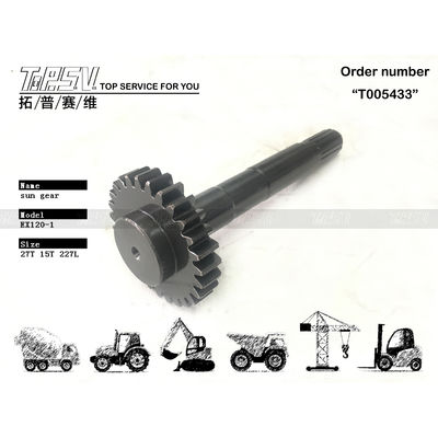 2025958 Abhängig von der Größe EX120-1 Bagger Fahrantrieb 1-stufiges Sonnenrad Teile in Schwarz für hohe Haltbarkeit