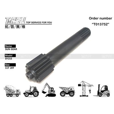 Planetengetriebe-Leistung für SY215 Baggerfahrantrieb, 1-stufig, Sonnenrad, hohe Haltbarkeit und Kompatibilität für verschiedene Modelle
