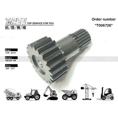 Transportverpackung SK200-6E Bagger Reise Sonnenräder für verschiedene Baggermodelle und Getriebesystem