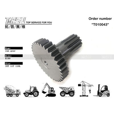 Energy Mining E180 Excavator Travel 1 Stage Sun Gear mit langlebigem Getriebeöl und Wartung