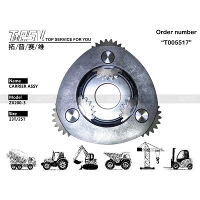 Verbesserung der Bauproduktivität mit ZX200-3 Bagger Reisen 1 Stufe Träger ASSY Gerät Hydraulischer Motor Antrieb