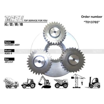 XKAQ-00473 Zahnradmaschineneinrichtung Schwerlast-R305-9 Bagger Schwing 1 Stufe Träger ASSY für Stahlbauprojekte