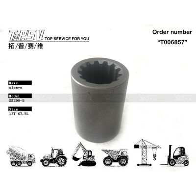 YN15V00003S010 Steel SK200-5 Excavator Travel Motor Coupling Spare Parts Electronics Parts Compatible With Excavator Brands And Models Heavy-Duty Steel Construction