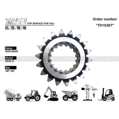 XKAQ-00456 Getriebeölwartung R335-9 Bagger Schwenkgetriebe 1-stufiges Sonnenradgetriebe Hochleistungs- und langlebige Komponente Geeignet für Hydraulikbagger Ersatz