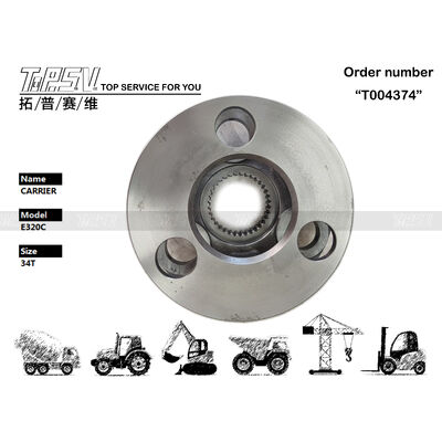 148-4637 E320C Bagger Schwenkwerk 2-stufiger Planetenradträger, langlebige Komponente, konzipiert für Baggermaschinen und verschiedene Baugeräteanwendungen