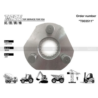 2413N459F1 Kompatibel mit SK06 Bagger Swing 1 Stufe Trägervorrichtung Robustes Design für die Mobilität des Baggers Verpackungsgröße hängt von der Verpackungsart ab