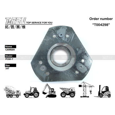 201-26-71130 Hydraulischer Motorantrieb PC60-7 Bagger Schwing 2 Stufenträger Schwarzer Farbschwungsmechanismus Teil geeignet für verschiedene Baggermodelle