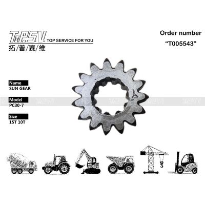 FUFRP-1159-09 Energiebergbau PC30-6 Baggerfahrt 1 Stufe Sonnenanlage für verschiedene Baggermodelle im Herkunftsland