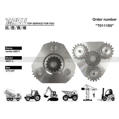 SK07-1 Excavator Swing 1 Stage Carrier ASSY Teile für Schwenkantrieb Bagger Ersatzteile