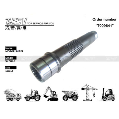 Qualität  2441U739S1 Excavator Hydraulic Motor Shaft FOR KOBELCO SK220-3 SK220-4 usine