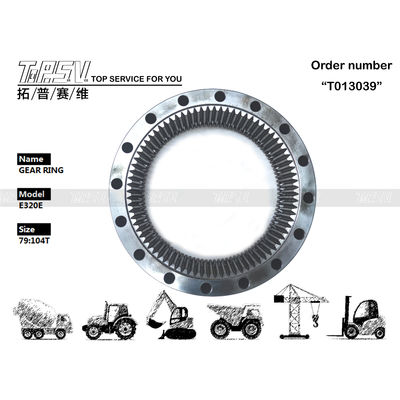Qualität  E320E Excavator Travel Steel Gear Ring 267-6783 Gear Meshing Installation usine