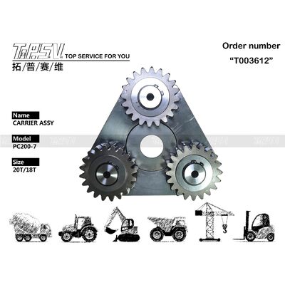 PC200-7 Bagger-Swing 1-Stufen-Träger-ASSY für Baggergergeräte