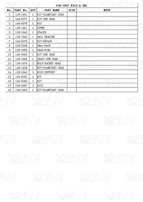 Katalog 128-1827 Stahl CATERPILLER Bagger Endantrieb Motor E312A
