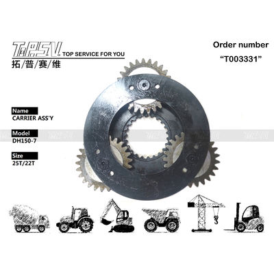 R110-7 Planetenträgermontage 1Stage Stahl hydraulischer Motorantrieb
