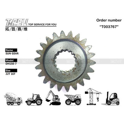 404-00066 DH150-7 Bagger Schwenkgetriebe 1 Stufe Sonnenrad Stahl im Getriebe