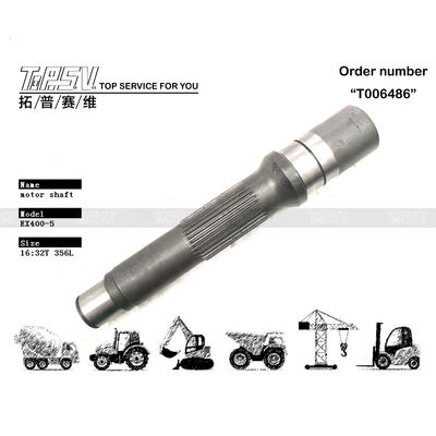 EX400-5 Baggerfahrt Hydraulische Motorwelle 0352203 mit Wärmebehandlung