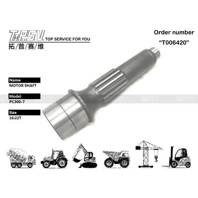 PC300-7 Bagger Hydraulische Motorwelle Stahl für Zahnradmotor 708-8H-32120