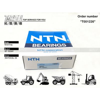 708-8H-12141 4T-32207 Toner-Rolllager für Bagger mit Wärmebehandlung