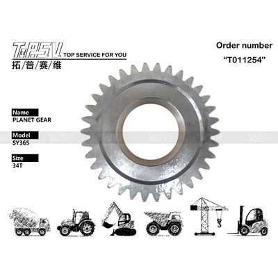Wärmebehandeltes Stahl DH420-7 Reise 2 Stufe Planetenrad Baggergetriebe - für den sofortigen Versand erhältlich