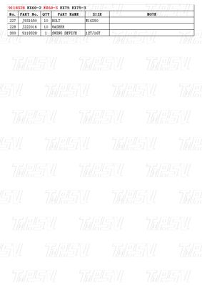 9118328 EX60-3 Bagger Schwingantrieb Katalog Motorteile mit Planetengetriebe Reduktor