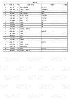 9065934 9080068 9096481 Bagger Reiseantriebe Katalog Hydraulische Reisemotoren EX100