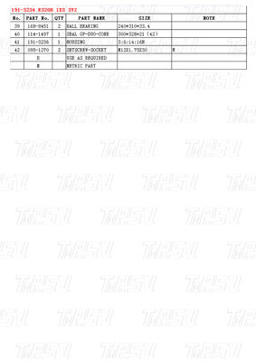 Schwarz Hydraulisch 191-3234 E320B Bagger Reisemotor Katalog Motor für die Reparatur von schweren Geräten