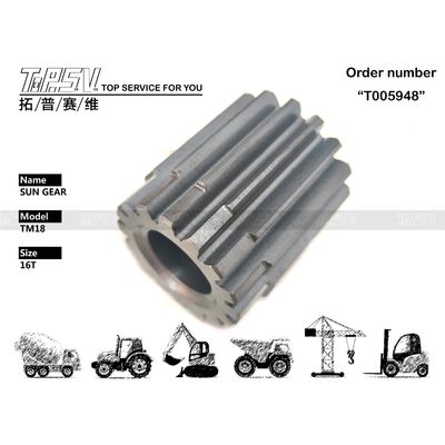 Präzisionsschwarz XKAY-01766 TM18 Bagger Reisen 2 Stufe Sonnenräder Antrieb Für Hydraulikmotor Antrieb
