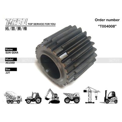 Schwerlaststahl XE150D Baggerschwing 2-Stufen Sonnenräder für Baggergetriebe