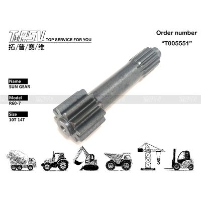 XKAY-00404 Farbe Schwarz R60-7 Bagger Reisen 1 Stufe Sonnenräder Hydraulischer Motor Antrieb Kompatibel mit verschiedenen Baggern