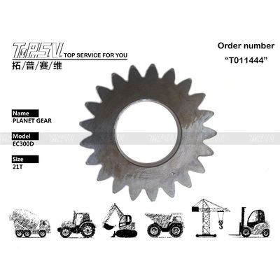 VOE14599948 Transportverpackung EC300B Bagger Reisen 1 Stufe Planetärgetriebe aus Stahl für versiegelte Taschen in industriellen Anwendungen