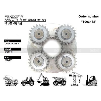 Kraftvoll und langlebig Unser Schwerlastschwimmer SK200-8 Swing 1 Stufe Träger ASSY mit Hydraulikantrieb