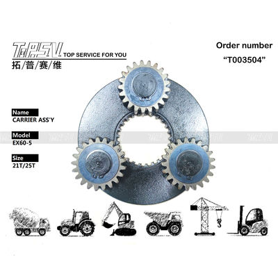 Hydraulischer Motorantrieb Schwerlastfahrzeug EX60-5 Bagger Swing 1 Stufe Träger ASSY Getriebe-Gitteranlage enthalten